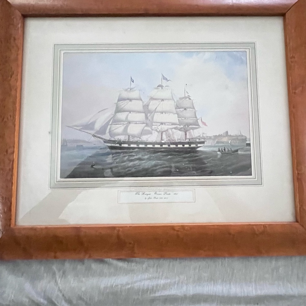 The Barque “Ocean Pride” 1865. by John Scott( 1802 - 1885)